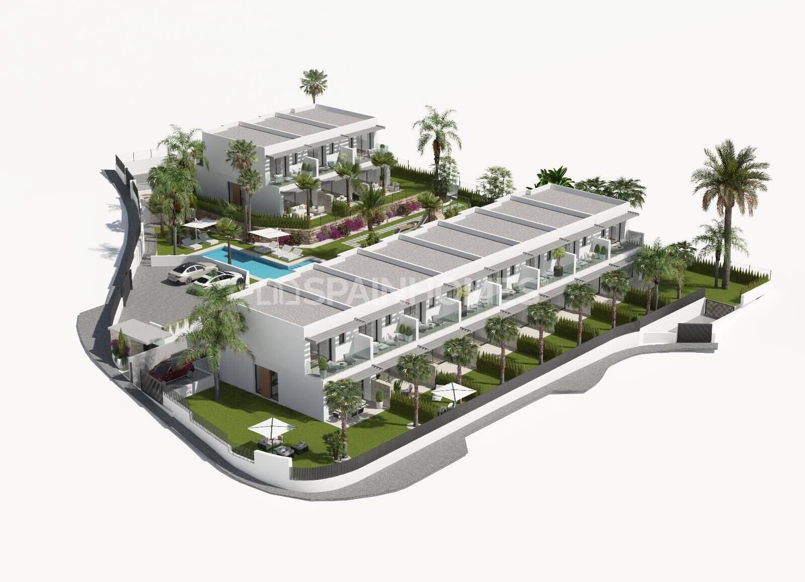 Villa a Finestrat, Alicante, Spagna 3 camere da letto, 106 mq. N° 120656