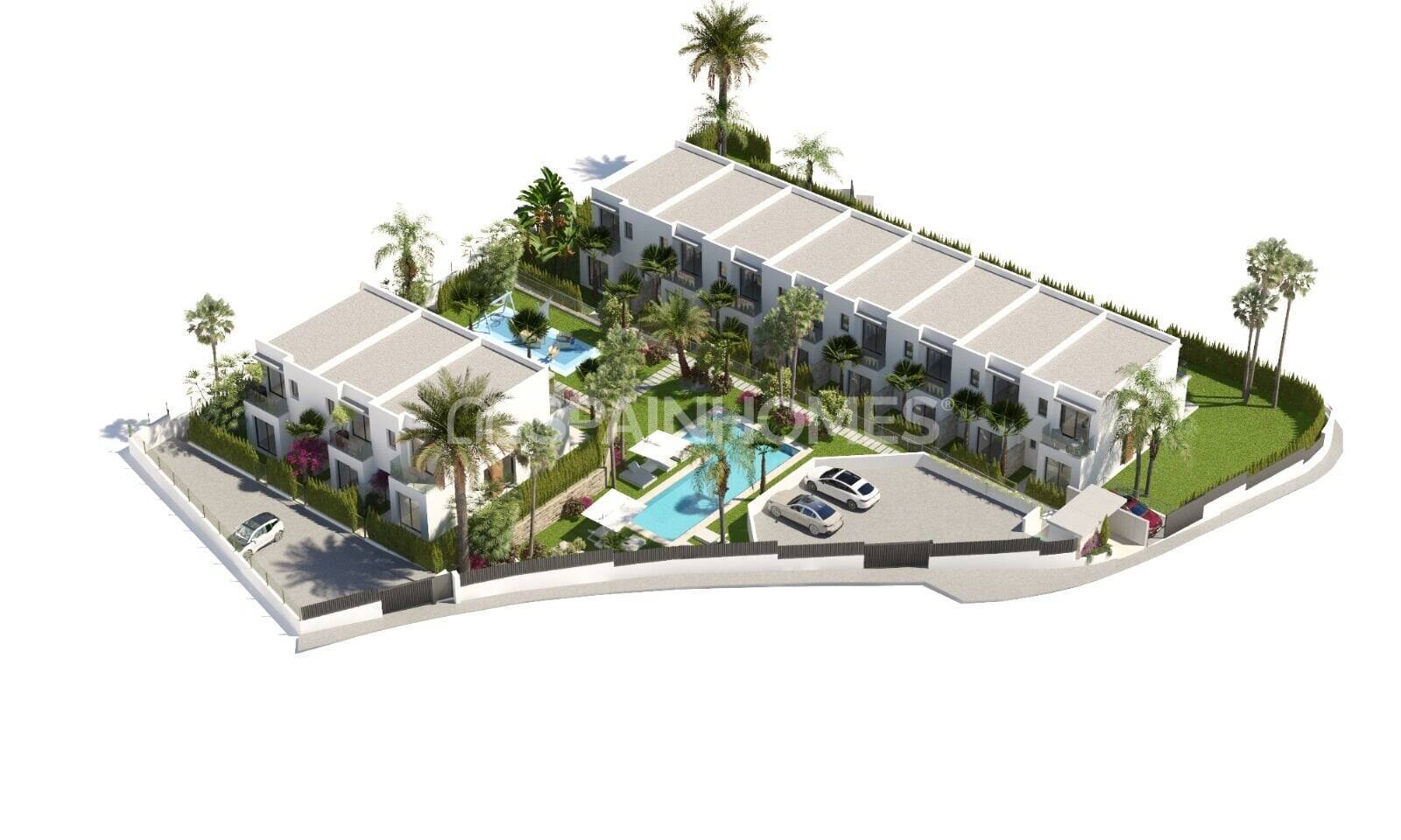 Villa a Finestrat, Alicante, Spagna 3 camere da letto, 106 mq. N° 120656