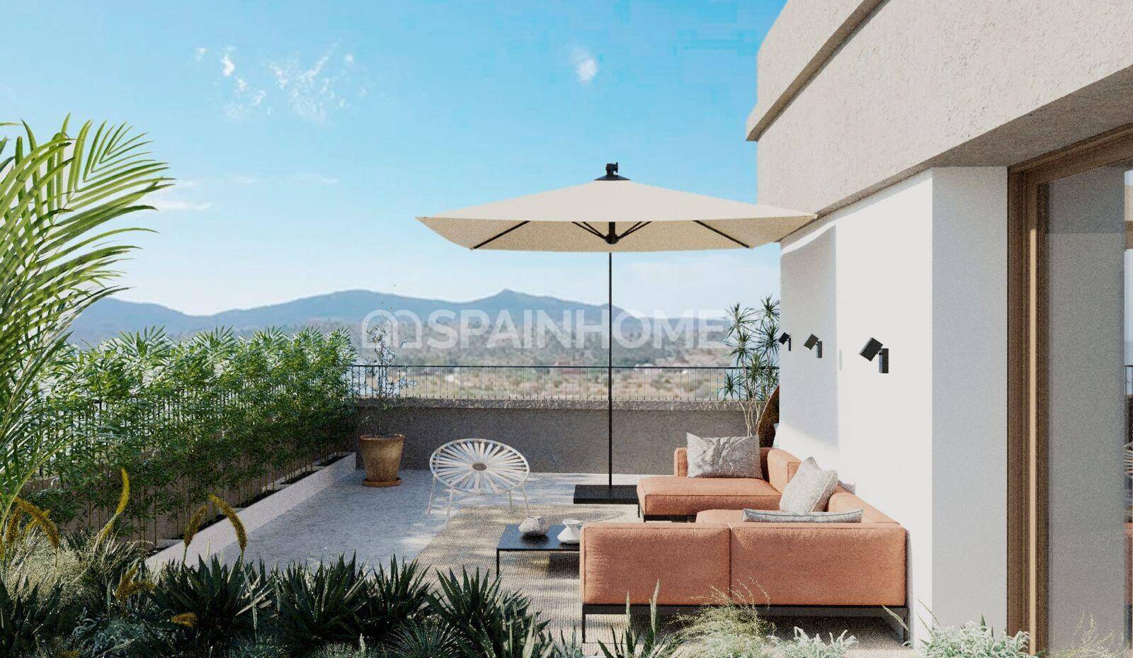 Penthäuser in Alicante, Spanien 3 Schlafzimmer, 126 m2 Nr. 120654