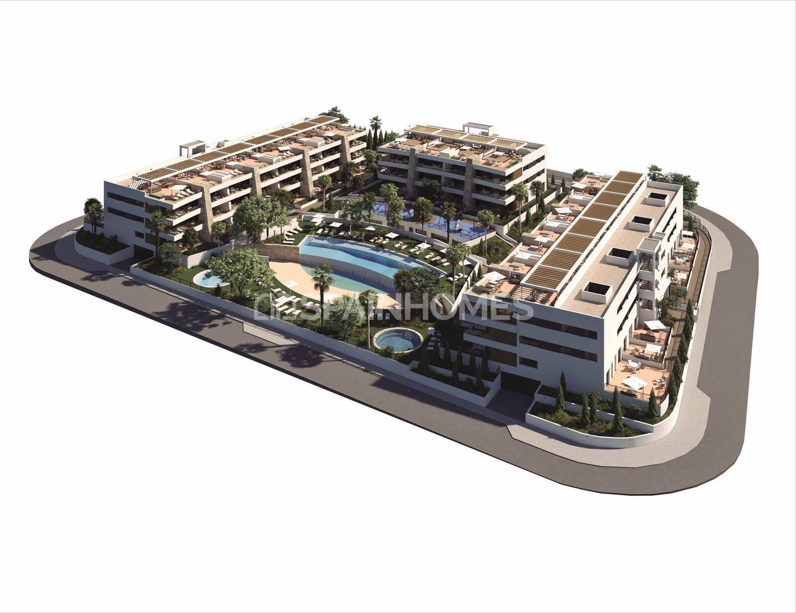 Penthouse in Monforte del Cid, Alicante, Spain 2 bedrooms, 88 sq.m. No. 121448