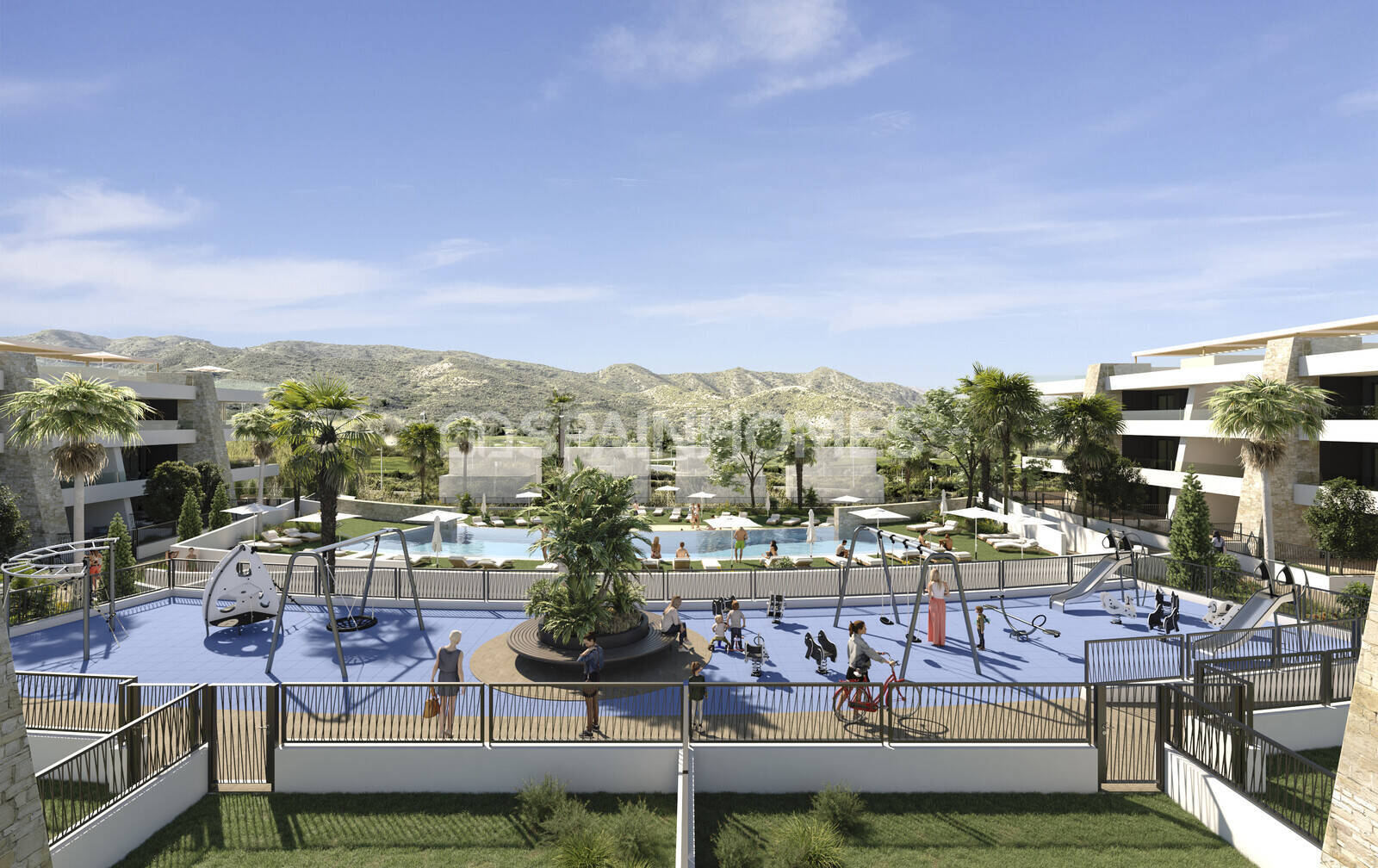 Kattohuoneisto Monforte del Cid, Alicante, Espanja 3 makuuhuonetta, 121 m2 No. 121450