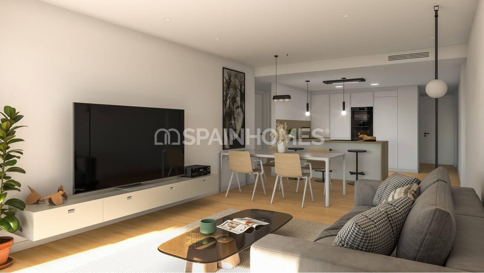 Kattohuoneisto Monforte del Cid, Alicante, Espanja 3 makuuhuonetta, 121 m2 No. 121450