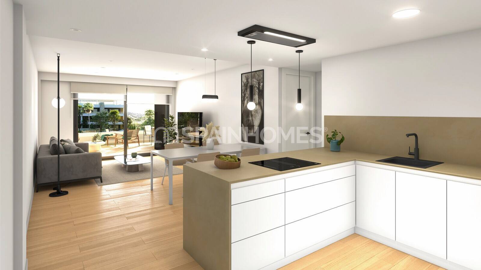 Kattohuoneisto Monforte del Cid, Alicante, Espanja 3 makuuhuonetta, 121 m2 No. 121450