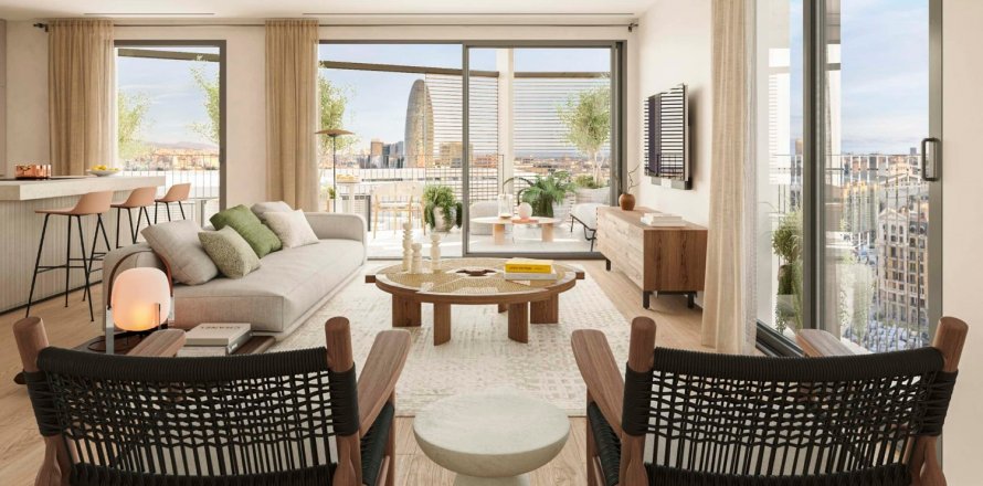 Apartment Barcelona, Spain 2 bedrooms, 76 sq.m. No. 122642