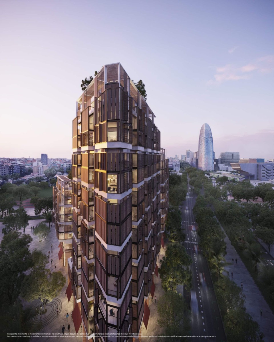 Dzīvoklis Barcelona, Spānijā 3 istabas, 103 m2 Nr. 122643