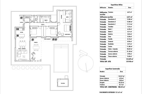 Villa till salu Aspe, Alicante, Spanien 3 sovrum, 188 kvm. Nr. 128411 - foto 8