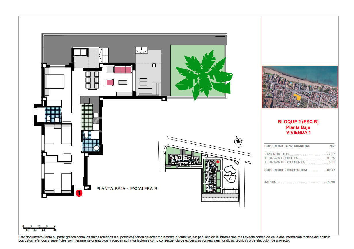 Penthouse in Denia, Alicante, Spain 3 bedrooms, 100 sq.m. No. 121107