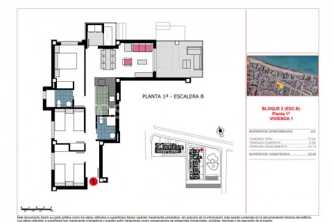 Продажа квартиры в Дения, Аликанте, Испания 3 спальни, 96м2 №121105 - фото 6