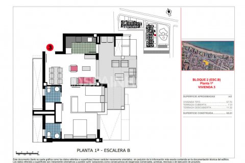Продажа квартиры в Дения, Аликанте, Испания 3 спальни, 96м2 №121105 - фото 7