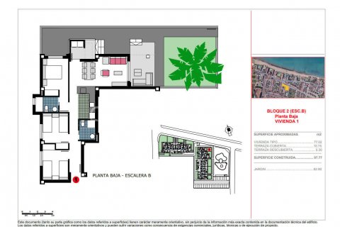 Продажа квартиры в Дения, Аликанте, Испания 3 спальни, 96м2 №121105 - фото 3