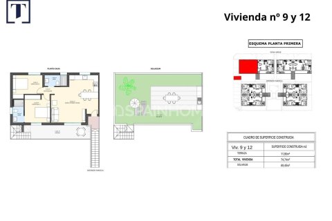 Apartamento en venta en Pilar de la Horadada, Alicante, España 3 dormitorios, 89 m2 No. 121511 - foto 26