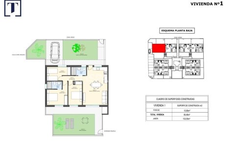 Apartamento en venta en Pilar de la Horadada, Alicante, España 3 dormitorios, 89 m2 No. 121511 - foto 19