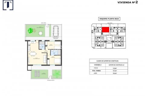 Penthäuser zum Verkauf Pilar de la Horadada, Alicante, Spanien 3 Schlafzimmer, 84 m2 Nr. 121512 - Foto 20