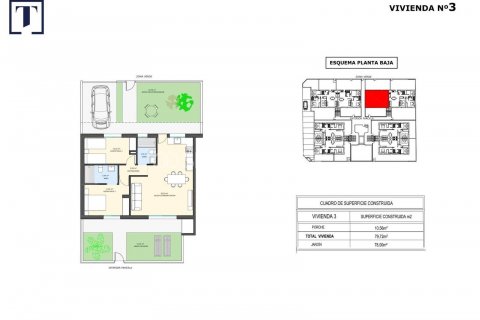 Penthäuser zum Verkauf Pilar de la Horadada, Alicante, Spanien 3 Schlafzimmer, 84 m2 Nr. 121512 - Foto 21