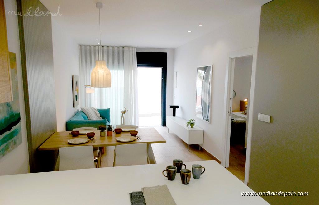 Huoneisto Pilar de la Horadada, Alicante, Espanja 3 makuuhuonetta, 93 m2 No. 130100