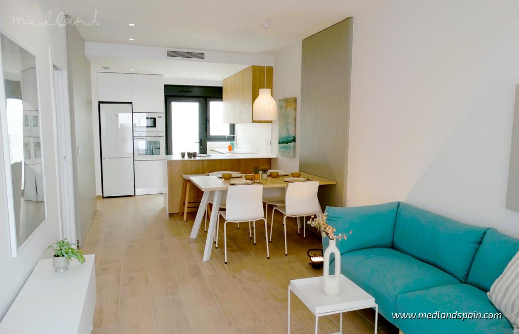 Huoneisto Pilar de la Horadada, Alicante, Espanja 3 makuuhuonetta, 93 m2 No. 130100