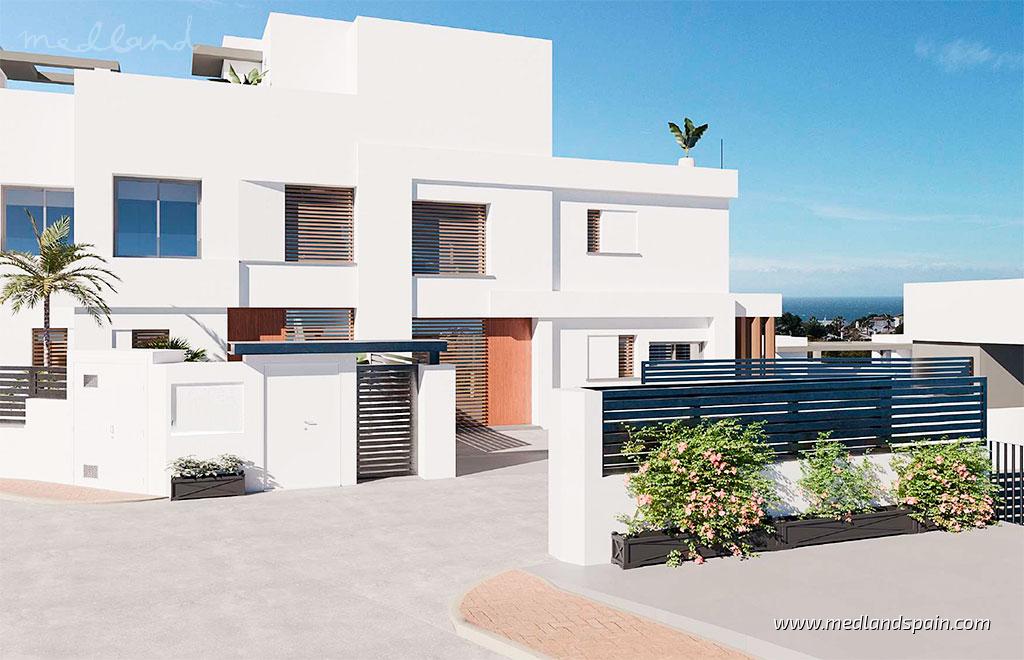 Townhouse in Mijas Costa, Malaga, Spain 3 bedrooms, 277 sq.m. No. 121707