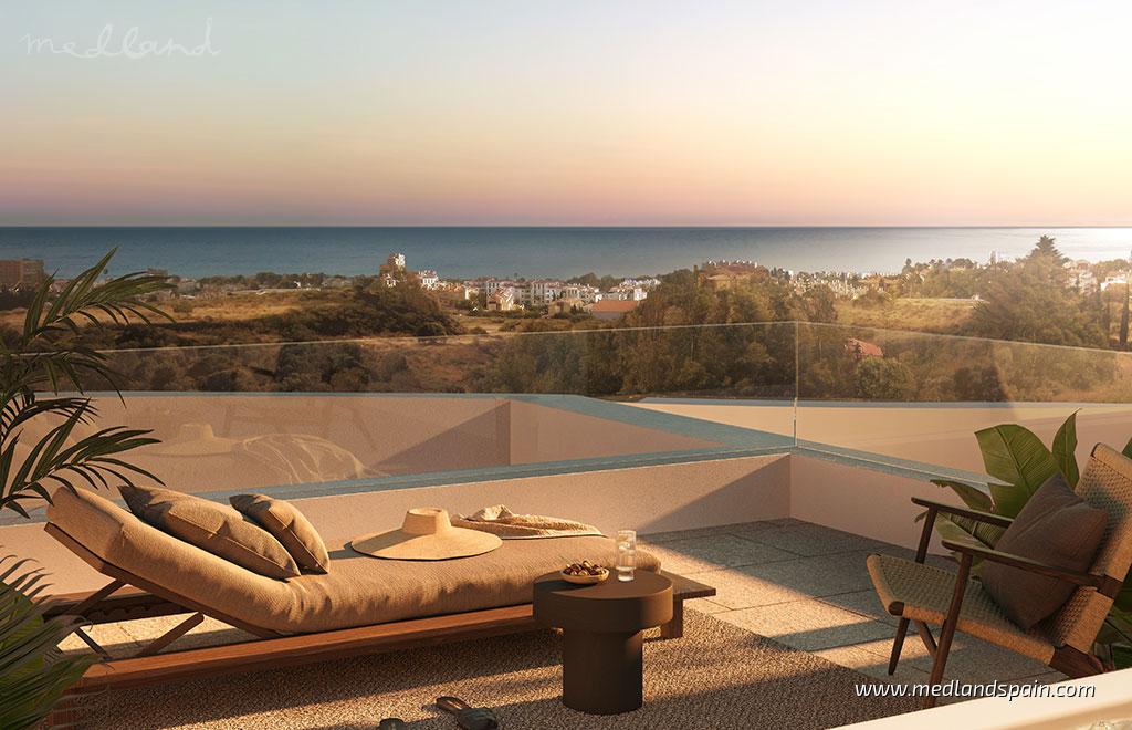 Townhouse in Mijas Costa, Malaga, Spain 3 bedrooms, 277 sq.m. No. 121707