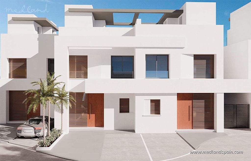 Townhouse in Mijas Costa, Malaga, Spain 3 bedrooms, 277 sq.m. No. 121707