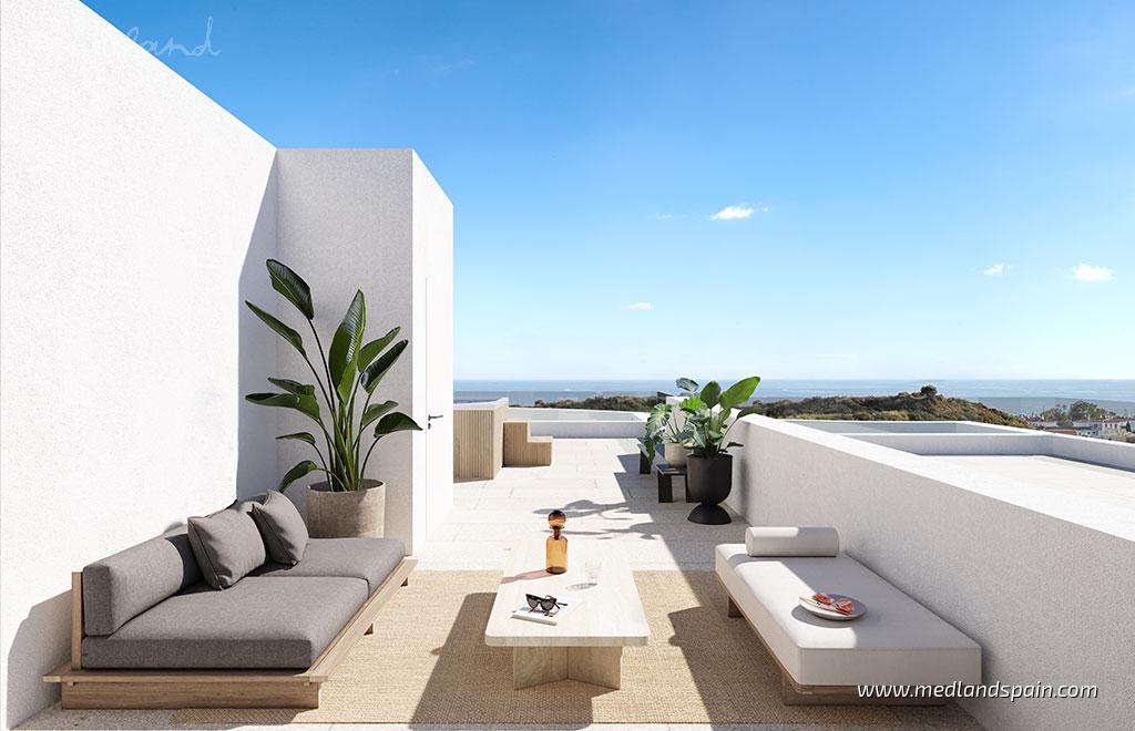 Townhouse in Mijas Costa, Malaga, Spain 3 bedrooms, 277 sq.m. No. 121707