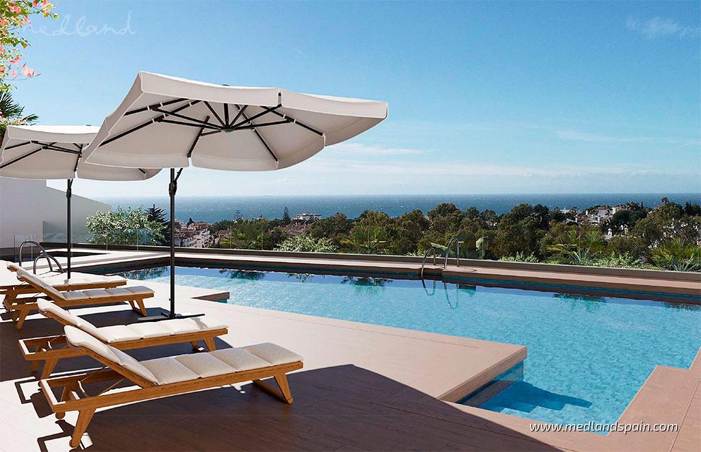 Townhouse in Mijas Costa, Malaga, Spain 3 bedrooms, 277 sq.m. No. 121707