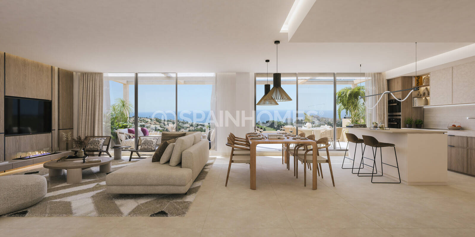 Attico a Benalmadena, Malaga, Spagna 3 camere da letto, 113 mq. N° 122039