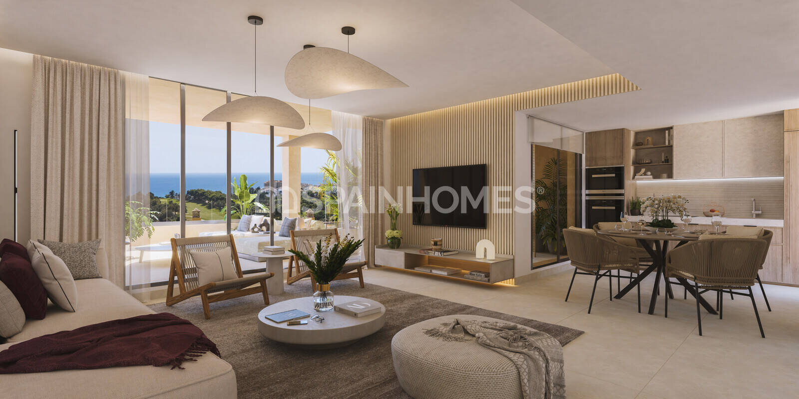Attico a Benalmadena, Malaga, Spagna 3 camere da letto, 113 mq. N° 122039