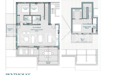 Penthäuser zum Verkauf in Benalmadena, Malaga, Spanien 3 Schlafzimmer, 113 m2 Nr. 122039 - Foto 12