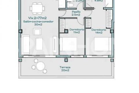 Продажа квартиры в Бенальмадена, Малага, Испания 2 спальни, 64м2 №122038 - фото 14