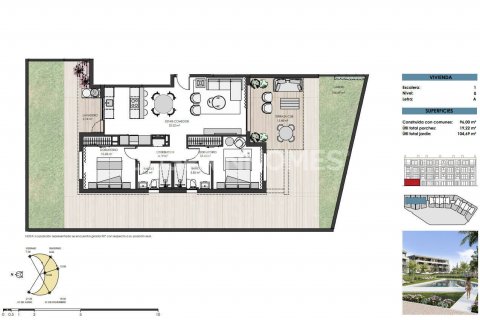 Продажа квартиры в Торре-Пачеко, Мурсия, Испания 3 спальни, 111м2 №121204 - фото 20