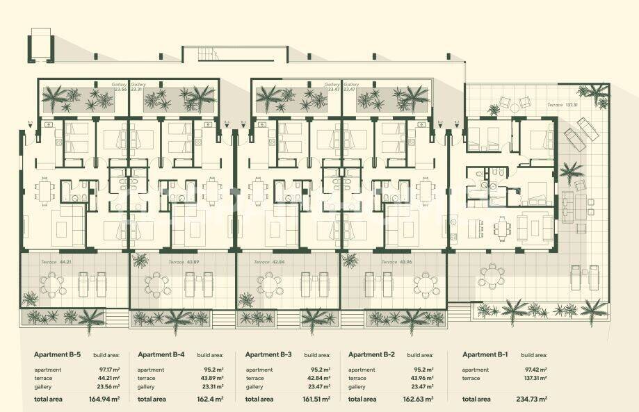 Penthouse in Mijas, Malaga, Spain 3 bedrooms, 77 sq.m. No. 121202