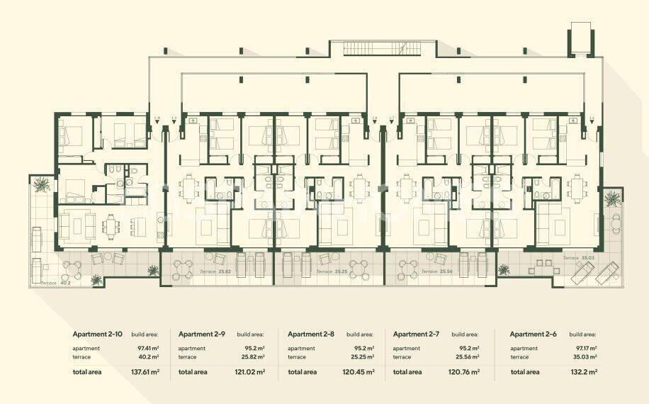 Penthouse in Mijas, Malaga, Spain 3 bedrooms, 77 sq.m. No. 121202