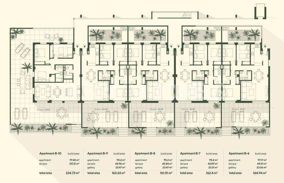 Penthouse in Mijas, Malaga, Spain 3 bedrooms, 77 sq.m. No. 121202