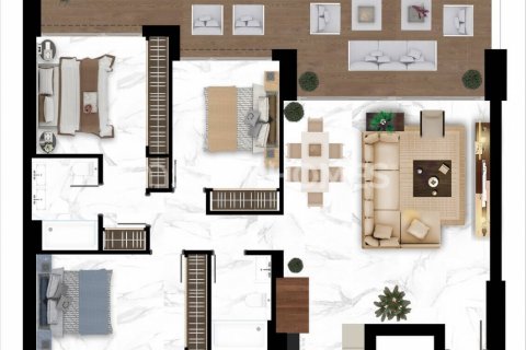 Продажа квартиры в Марбелья, Малага, Испания 2 спальни, 96м2 №121767 - фото 23
