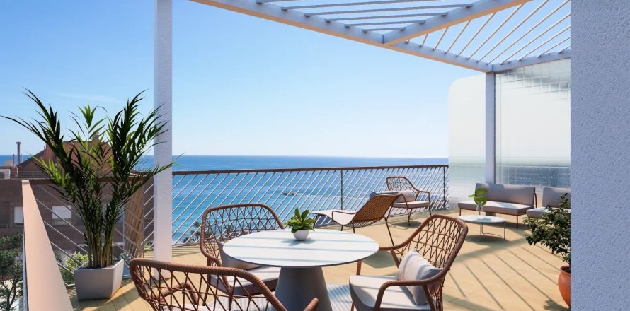 Apartament w Vila Joiosa, Alicante, Hiszpania 1 sypialnia, 50 mkw. nr 122839