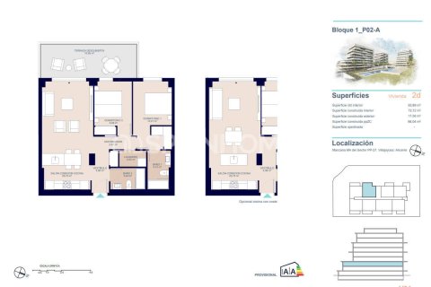 Apartment à vendre à Villajoyosa, Alicante, Espagne, 2 chambres, 85 m2 No. 120999 - photo 25