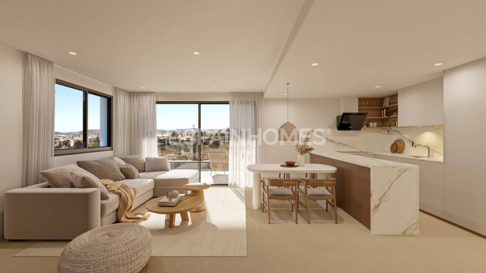 Apartment in Fuengirola, Malaga, Spain 2 bedrooms, 63 sq.m. No. 120995