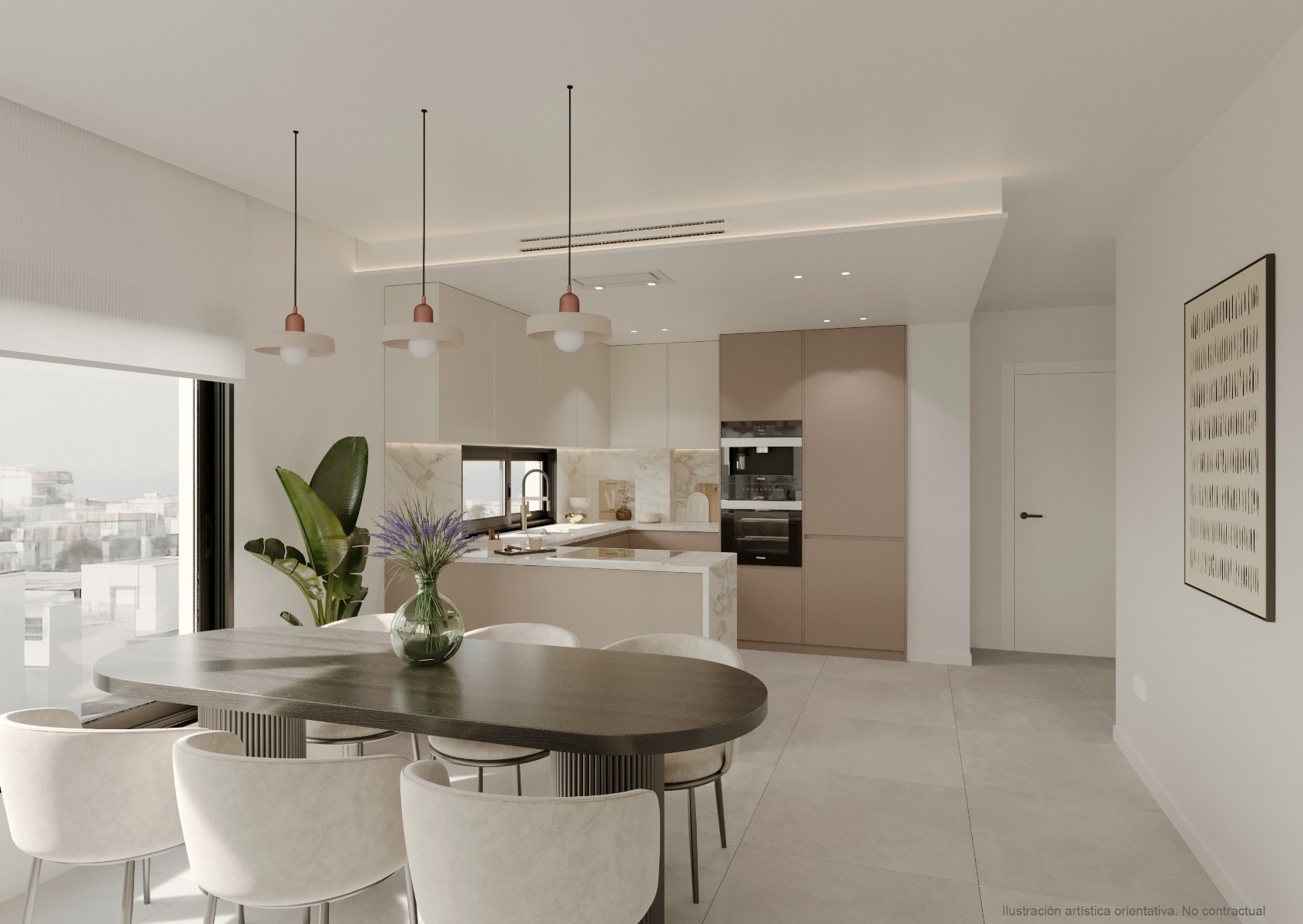 Apartament w Santa Pola, Alicante, Hiszpania 3 sypialnie, 160 mkw. nr 129458