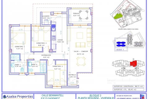 Apartment for sale Villajoyosa, Alicante, Spain 3 bedrooms, 98.73 sq.m. No. 127188 - photo 19