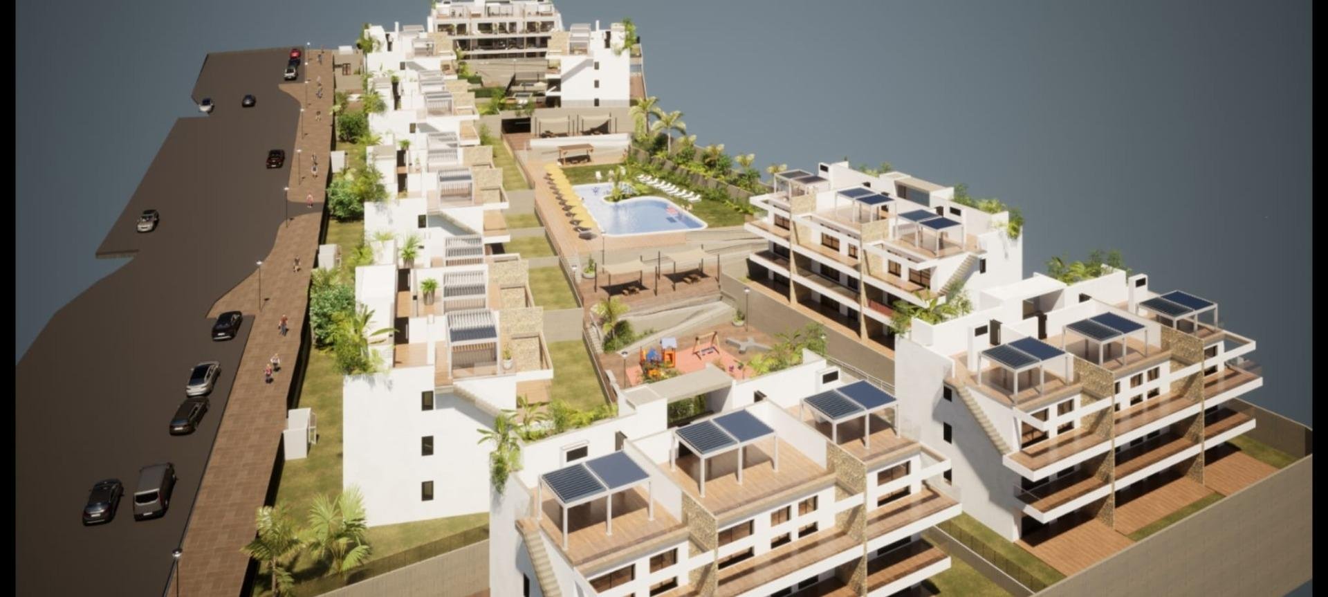 Apartment à Finestrat, Alicante, Espagne 2 chambres, 73 m2 No. 131384
