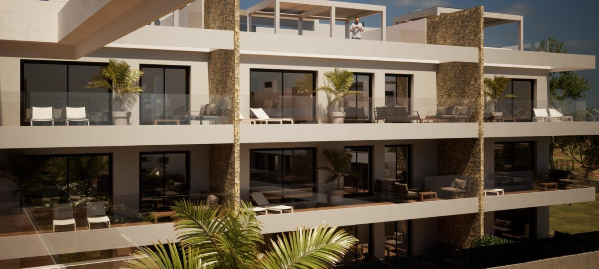 Apartment à Finestrat, Alicante, Espagne 2 chambres, 73 m2 No. 131384