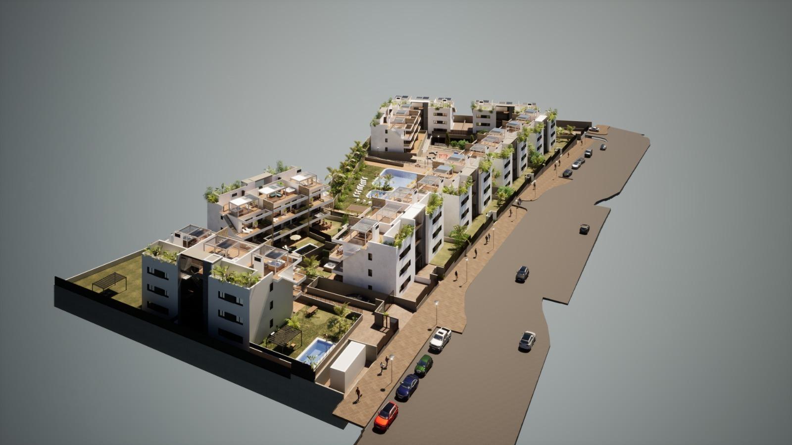 Apartment à Finestrat, Alicante, Espagne 2 chambres, 73 m2 No. 131384