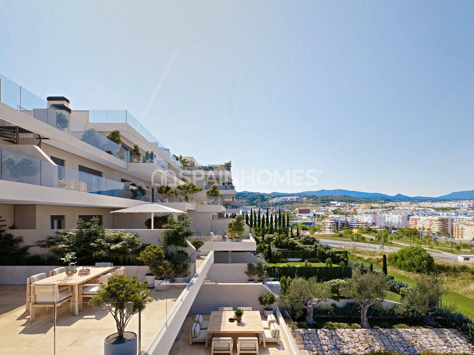 Appartamento a Estepona, Malaga, Spagna 3 camere da letto, 135 mq. N° 120834