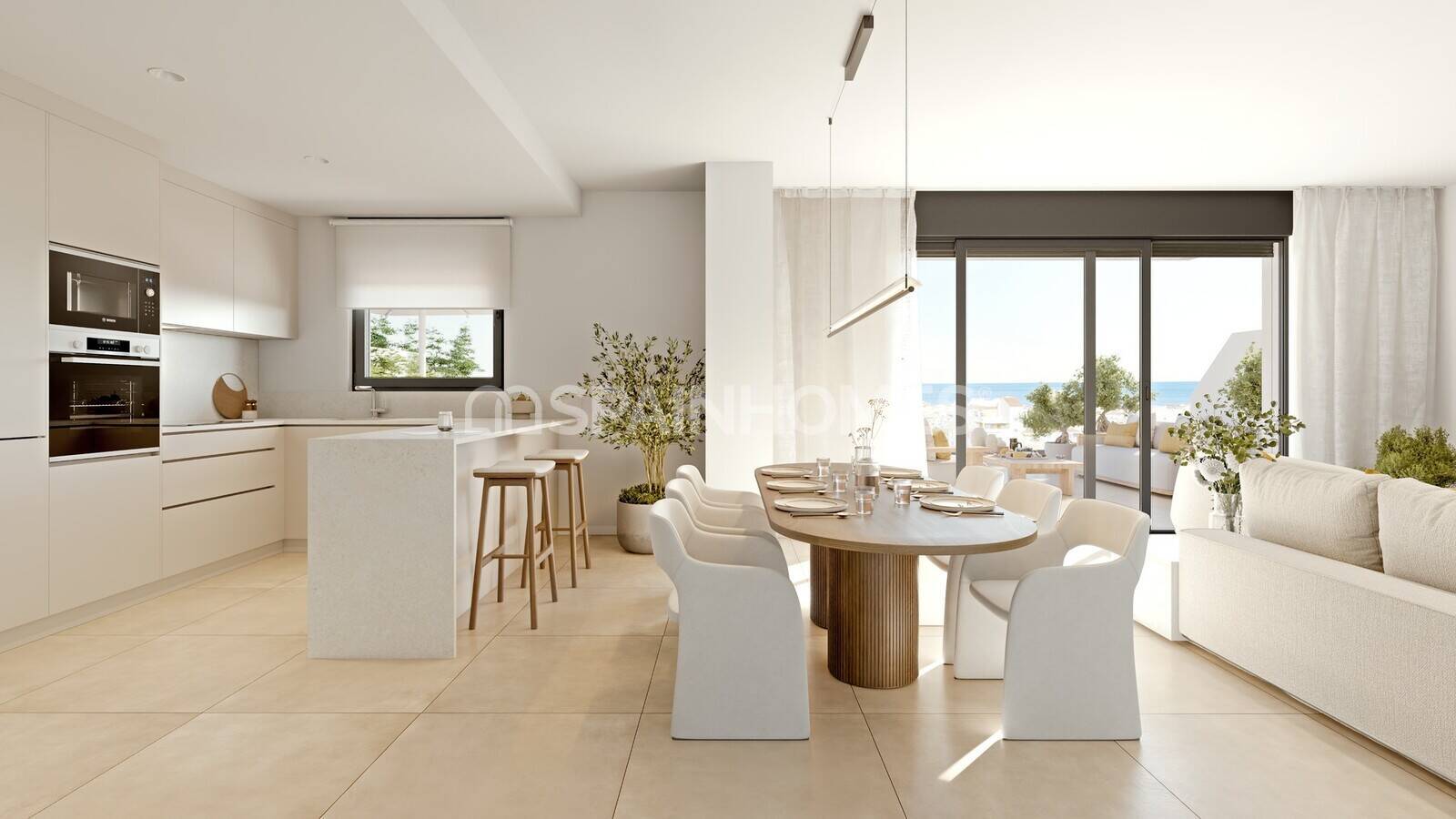 Appartamento a Estepona, Malaga, Spagna 3 camere da letto, 135 mq. N° 120834
