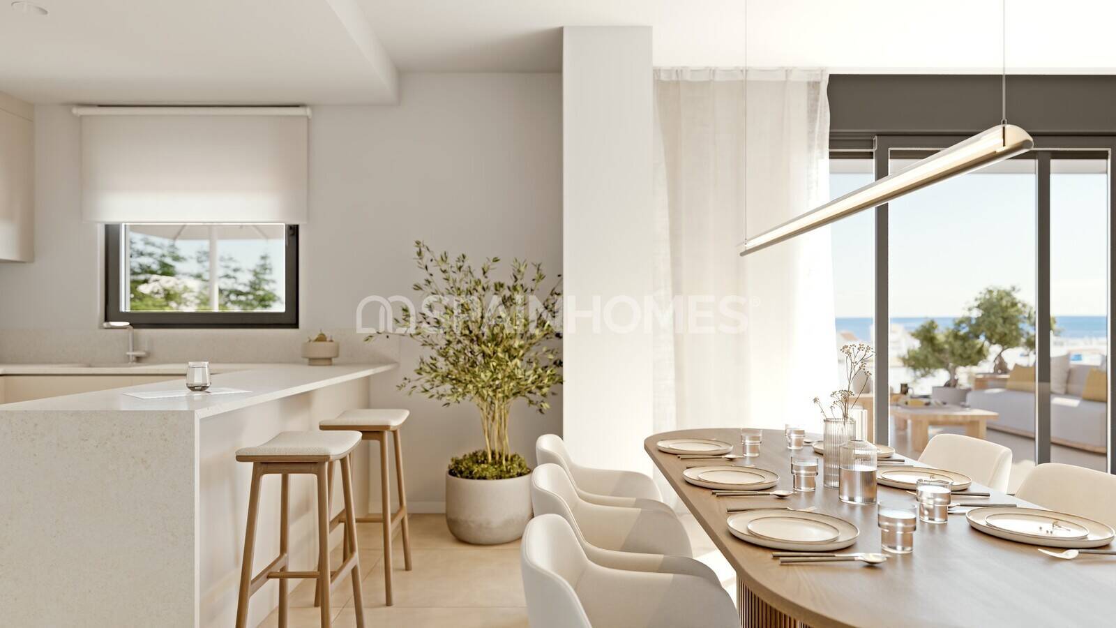 Appartamento a Estepona, Malaga, Spagna 3 camere da letto, 135 mq. N° 120834