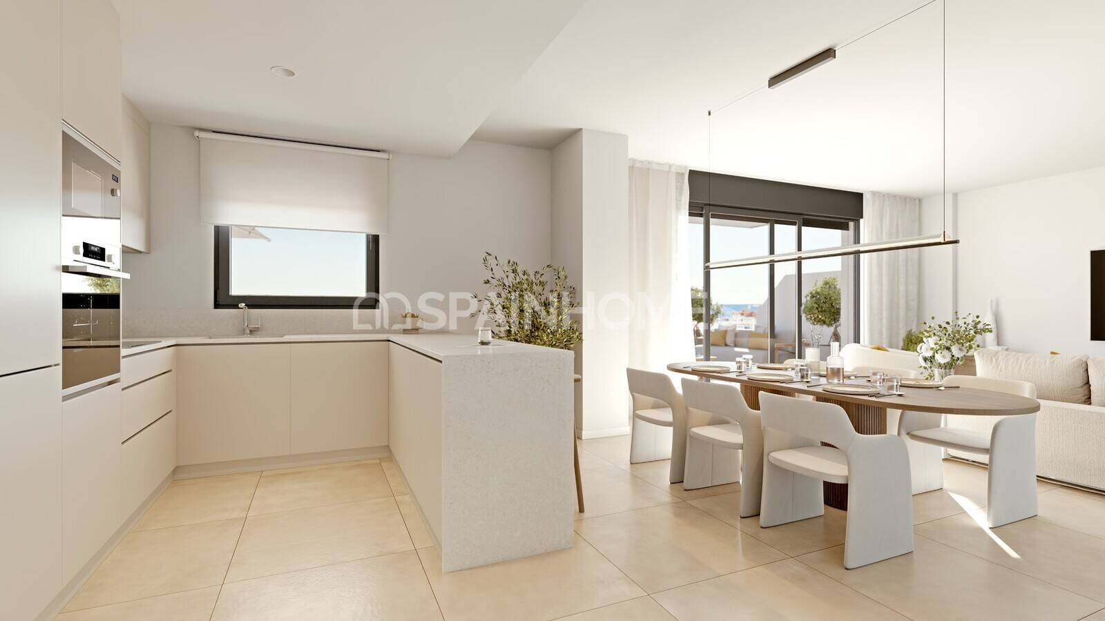 Appartamento a Estepona, Malaga, Spagna 3 camere da letto, 135 mq. N° 120834