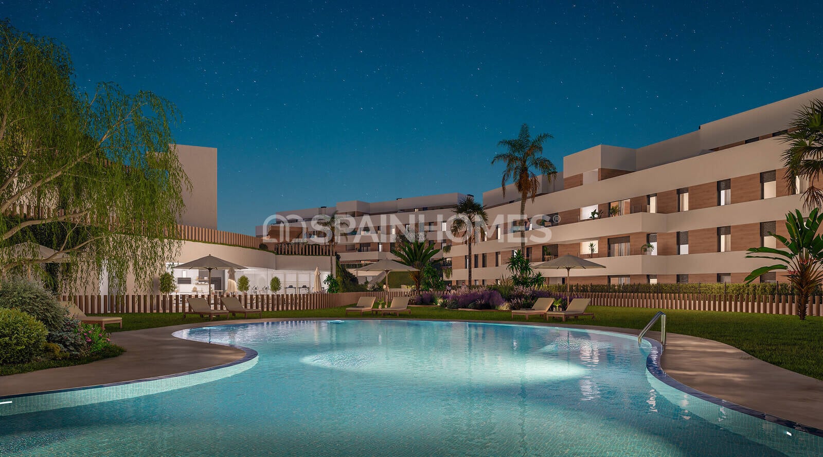 Lägenhet i Mijas, Malaga, Spanien 2 sovrum, 64 kvm. Nr. 120783