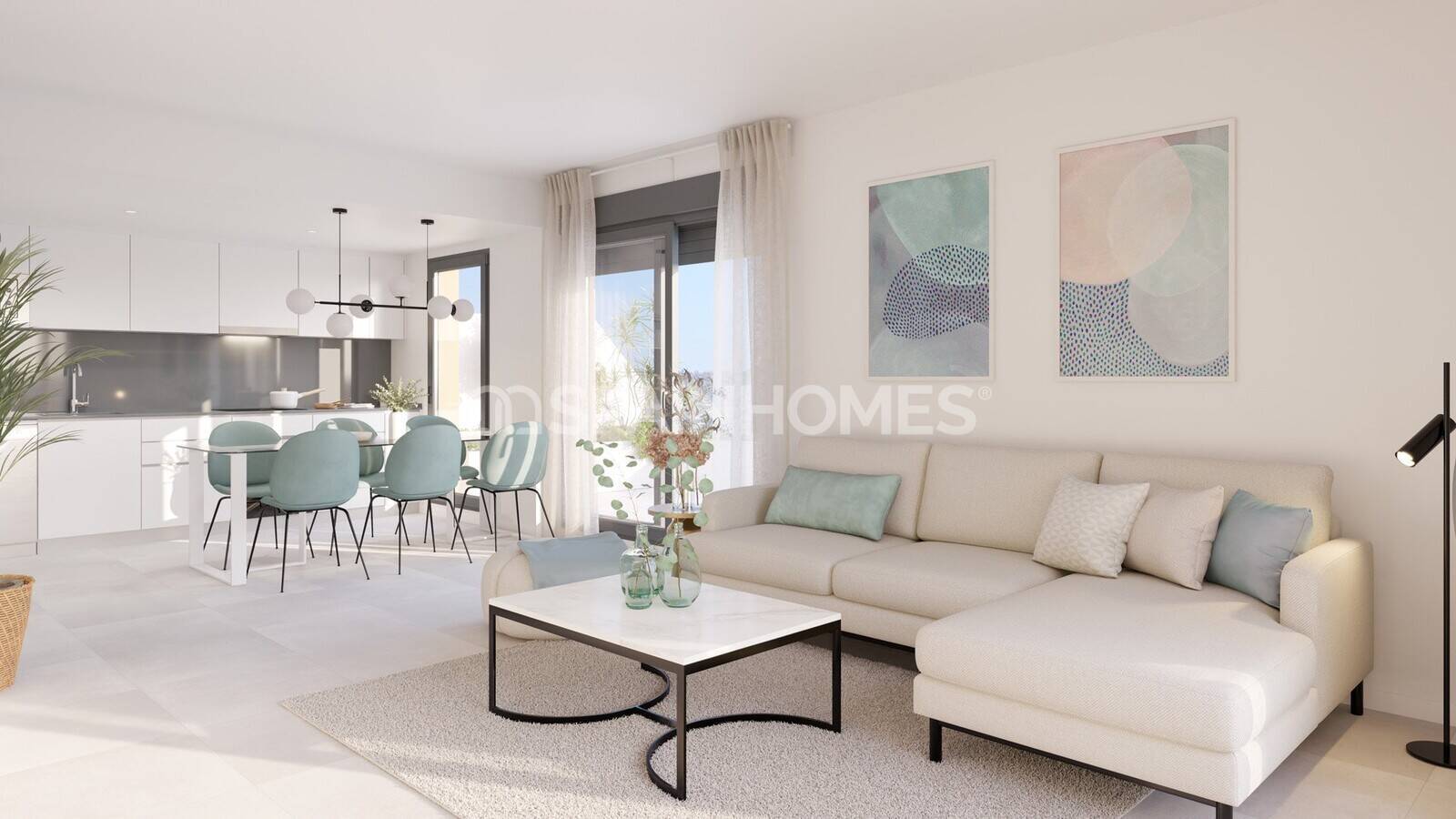 Huoneisto Mijas, Malaga, Espanja 3 makuuhuonetta, 84 m2 No. 120784