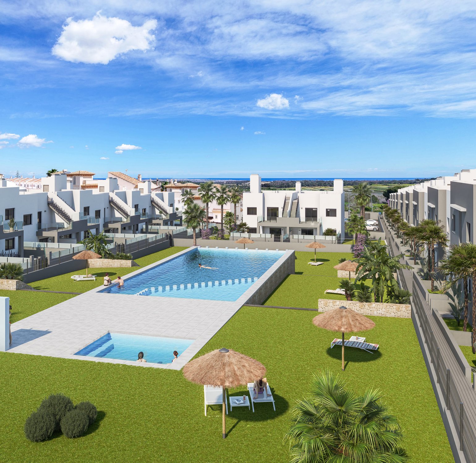 Dzīvoklis San Miguel de Salinas, Alicante, Spānijā 2 istabas, 73 m2 Nr. 130779