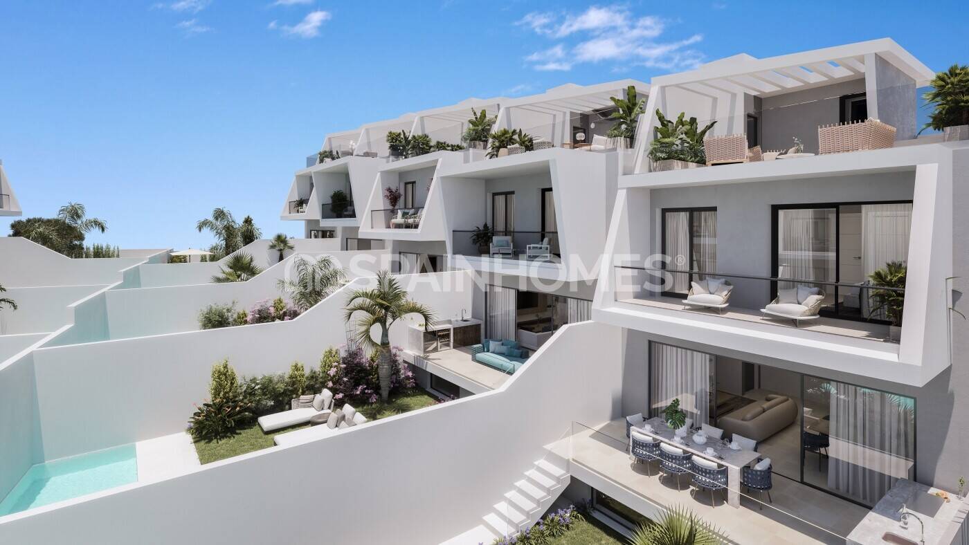 Huvila Estepona, Malaga, Espanja 3 makuuhuonetta, 172 m2 No. 120861